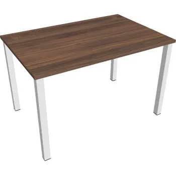 Kancelářský vozík HOBIS kancelářský stůl rovný - US 1200, ořech + doprava zdarma