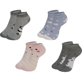 PESAIL Dívčí veselé ponožky QW2020 6páry Velikost: 27-30