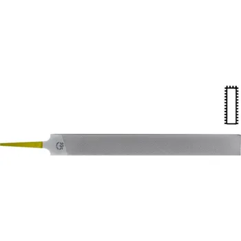 Precizní pilník na nerez Corinox plochý, délka 150mm, sek 00