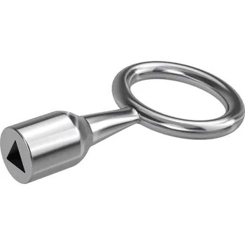 Klíč Basi 301D-9 trnový klíč stříbrná