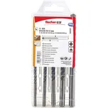 Fischer 545507 sada spirálového vrtáku na kámen 5 mm, 6 mm, 8 mm, 10 mm, 12 mm válcová stopka 1 ks