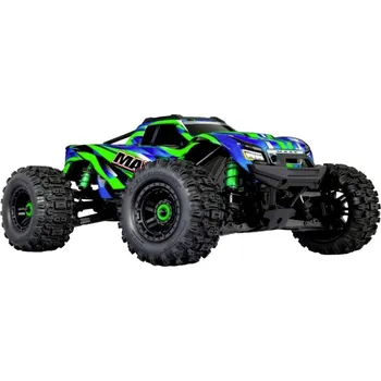 autíčko Traxxas MAXX Wide zelená 1:10 RC model auta monster truck 4WD (4x4) RtR 2,4 GHz
