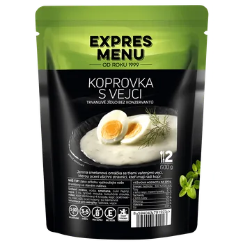 Expres Menu - koprovka s vejci 600g (2 porce) (SLEVA PO REGISTRACI / PŘIHLÁŠENÍ :))