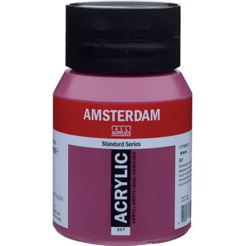 Vodová barva Akrylová barva Amsterdam Standard - 567 Permanent Red Violet Objem: 500 ml