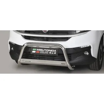 Tuning Přední ochranný rám Medium FIAT Talento 2016- Misutonida EC/MED/412 Leštěný nerez