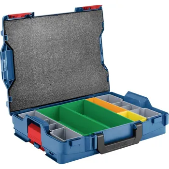 Bosch Professional L-BOXX 102 & Inset Boxen 6tlg., 1600A016NC Transportní kufřík, ABS, modrá, (d x š x v) 357 x 442 x 11