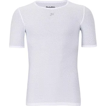 cyklistický dres HOLOKOLO Cyklistické triko s krátkým rukávem - AIR - bílá