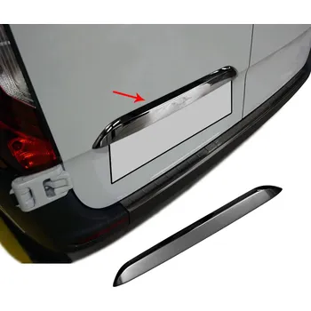 Tuning Nerez černý kryt nad zadní SPZ Mercedes Sprinter W907 2018+