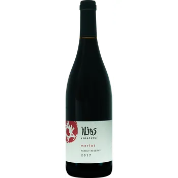 Víno Merlot Family Reserve, pozdní sběr, Ilias