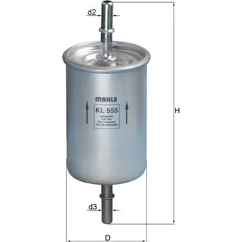 Palivový filtr Palivový filtr, , 60675978, KNECHT, KL 555