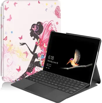 Pouzdro na tablet VSECHNONAMOBIL 53453 ART Zaklápací obal Microsoft Surface Go 3 / 2 / 1 FAIRY