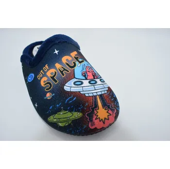 Dětská treková obuv SANTÉ chlapecký domácí pantofel AB/29356 SPACE Velikost: 30