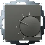 Eberle UTE 1002-Anthrazit-55 pokojový termostat pod omítku, 191810224302, 1 ks