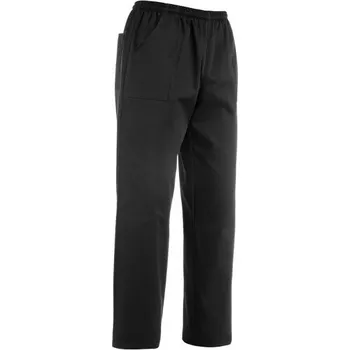 Gastro oděv Kuchařské kalhoty EGOchef Bazzy Black S E-3512002HS