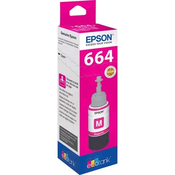 Počítačové příslušenství Epson C 13 T 664340 664 náhradní náplň originál Epson purppurová 1 ks