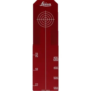 Měřící laser Cílový terč 400 - 550, pro potrubní lasery Leica Piper s červeným paprskem