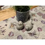 BYTEMA Gobelínový ubrus a šál Levandule Provence 138 x 220 cm