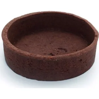 Trvanlivě pečivo Pastry kakaová tartaletka (rovný okraj) 7cm v.1,8cm 10 kusů