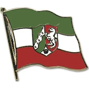 Odznak (pins) 20mm vlajka Severní Porýní-Vestfálsko - barevný