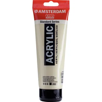 Vodová barva Akrylová barva Amsterdam Standard - 282 Naples Yellow Green Objem: 250 ml