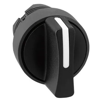 SCHN ZB5AD8 Ovládací hlavice otočná - 3 polohy s návrat. zprava do středu - černá