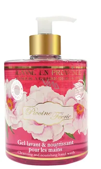Mýdlo Jeanne En Provence Pivoňková víla mycí gel na ruce s dávkovačem 500 ml