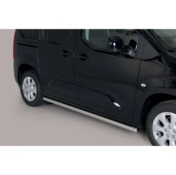 Boční ochrana OPEL Combo 2018- Misutonida TPS/444/MWB černý povrch