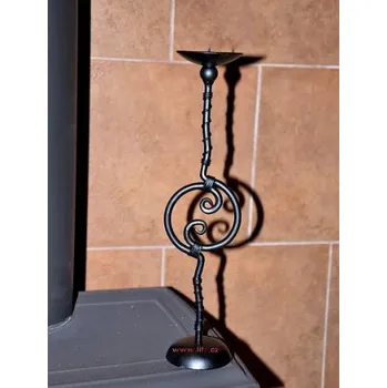 Svícen Kovaný, kovový svícen Kamila