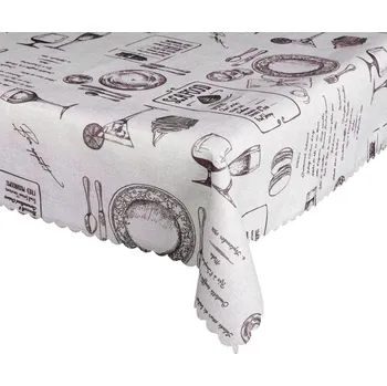 ubrus Ubrus s nešpinivou úpravou, Lunch, hnědá