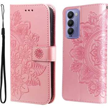 Pouzdro na tablet VSECHNONAMOBIL 45109 ART Peněženkový kryt Tecno Camon 18 BLOOM růžový