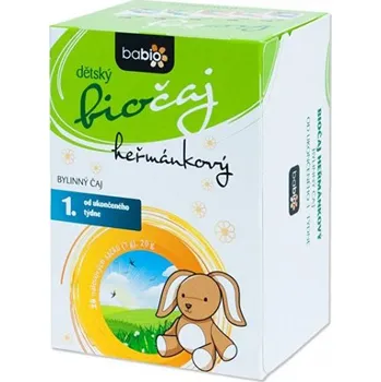 Čaj BABIO dětský biočaj heřmánkový n.s.20x1.5g