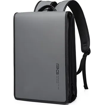 Městský batoh BANGE 54027 BANGE BG-7252 Ultratenký batoh pro notebook s úhlopříčkou do 14" šedý