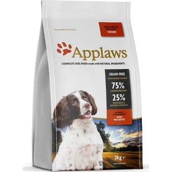 Krmivo pro psa 2x2kg Applaws Dog Adult Small & Medium Breed Chicken