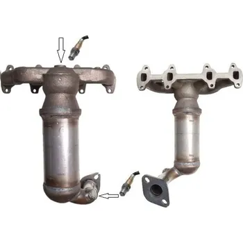 Výfukový systém Výfuk JMJ - katalyzátor výfuku FORD Fiesta 1.3i, FORD Fiesta Courier 1.3i, FORD Ka 1.3i (PR 1091015 [099-726])