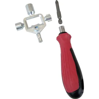 Stavebniny Berger & Schröter 60646 klíč ke skříňovým rozvaděčům 1 ks