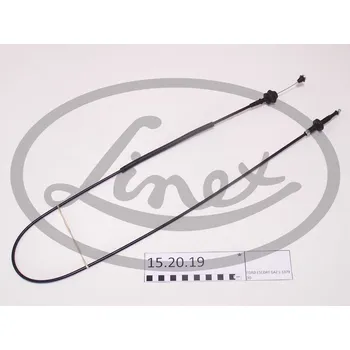 Lanko parkovací brzdy Lanko plynu, , 6608429, 91AB9C799JF, LINEX, 15.20.19