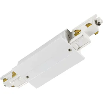 Bodové svítidlo BIG WHITE (SLV) Podélná spojka pro S-TRACK 3fázovou montážní lištu, bílá, DALI 1006538