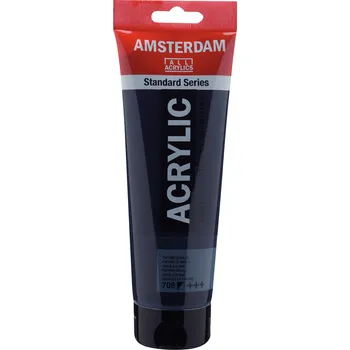 Vodová barva Akrylová barva Amsterdam Standard - 708 Payne's Grey Objem: 250 ml