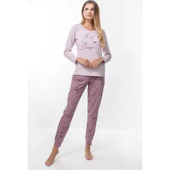 Dívčí pyžamo Leptir pyžamo dívčí 299 - pudrová, 6/7 (Dívčí pyžamo Leptir)