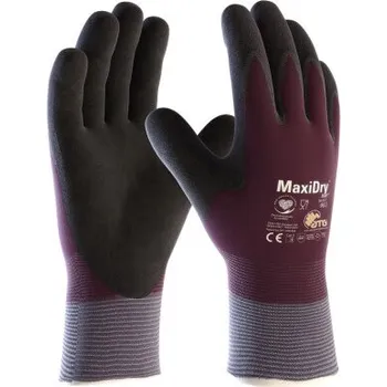 Pracovní oblečení Pracovní rukavice odolné proti oleji MaxiDry Zero, velikost 10, pár