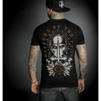 Pánské tričko tričko hardcore pánské - KEEPERS - HYRAW - SS22-M20-TSH