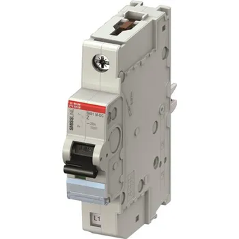 Jistič Jistič jednopólový ABB 2CCS571001R1068 S401M-UCZ6, 1P, UCZ, 6A, 10kA, SMISSLINE