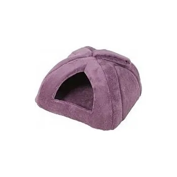 Pelíšek pro psa Pelech domek Iglů 35x35cm A32 Fialová 1ks
