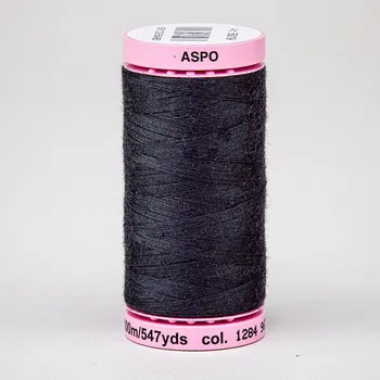 Nit Univerzální šicí nit Amann ASPO 120 polyesterová, antracitová 1284, návin 500m