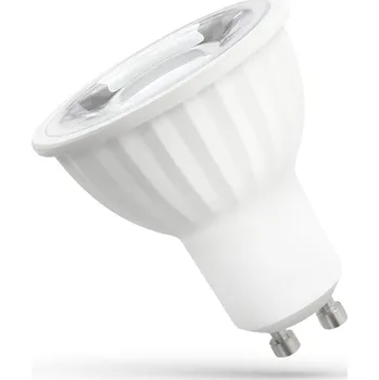 Žárovka LED žárovka GU10 230V 6W neutrální bílá s čočkou, SPECTRUM WOJ14093
