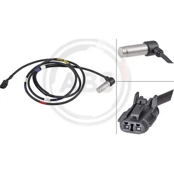 Snímač, počet otáček kol, , MK429610, A.B.S., 32014