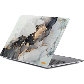 pouzdro na notebook ENKAY 52973 ENKAY MARBLE Pouzdro pro MacBook Air 13 (M2 / M3 / M4) A2681 / A3113 / A3240 GREY