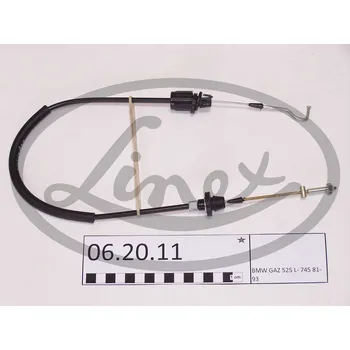 Lanko parkovací brzdy Lanko plynu, , 35411153001, LINEX, 06.20.11