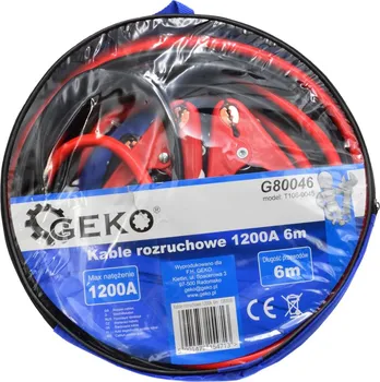 Startovací kabel Geko G80046 1200 A 6 m