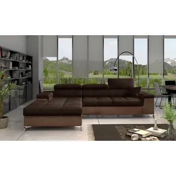 Pohovka Nábytek PEGAS s.r.o. Rohová sedací souprava RICARDO, Monolith 29/Monolith 09, Levá